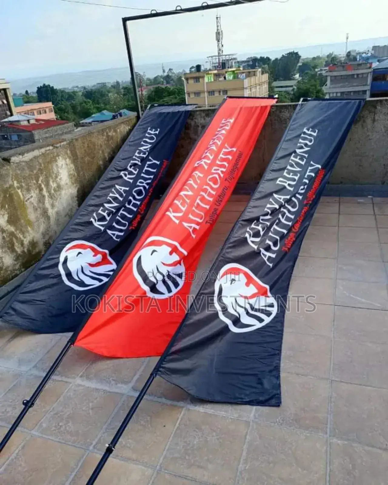Customized Advertising Telescopic Flags