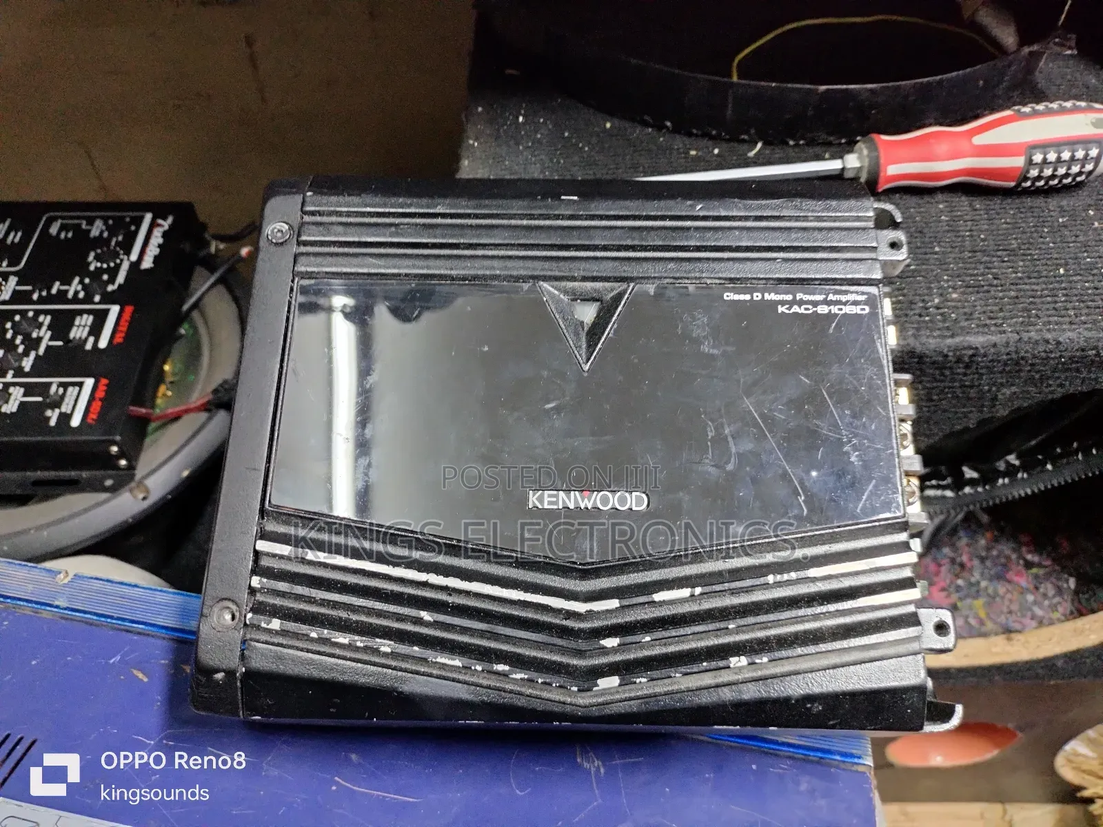 Kenwood 1000watts Monoblock 8106