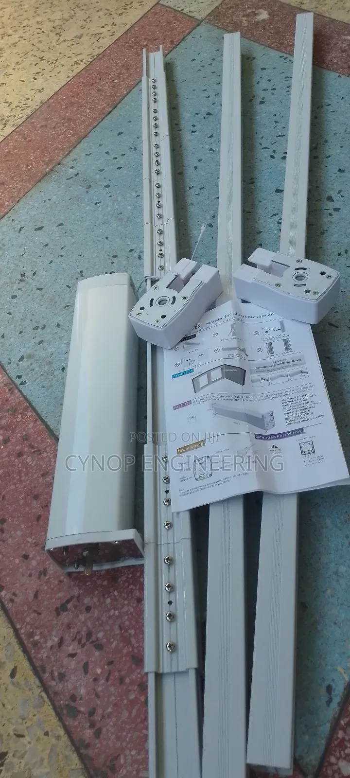 Remote Ready Motorized Curtain Automation