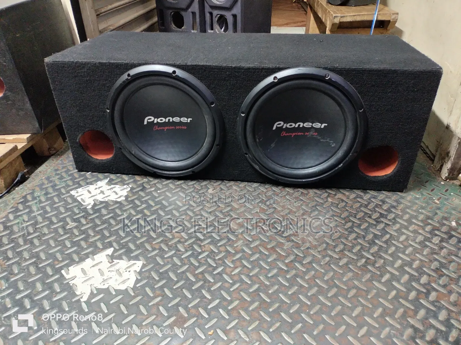 Pioneer 312d4 in a Double Cabinet