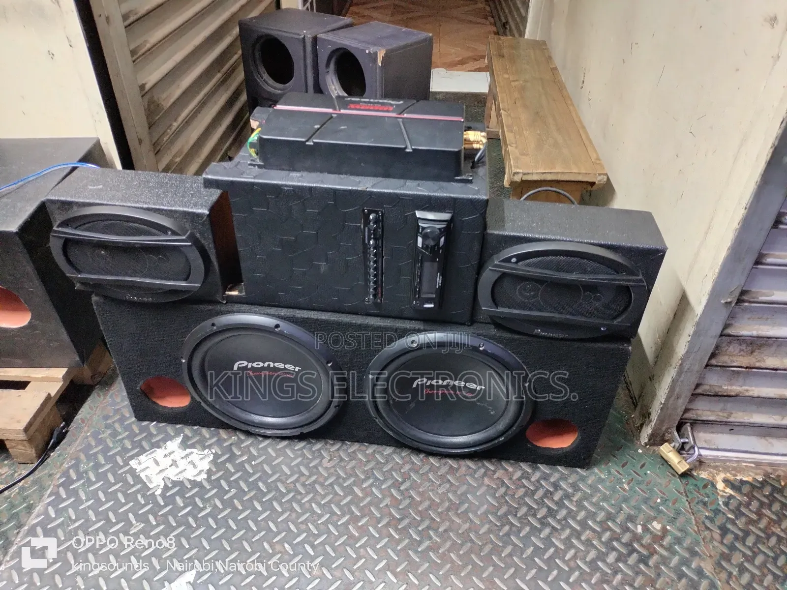 Club System/Home System With 2bass Speakers