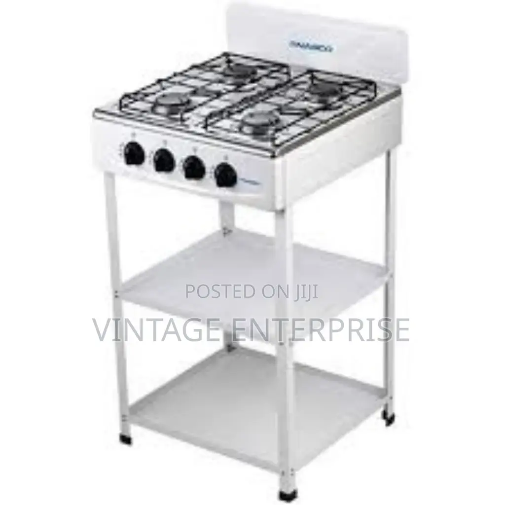 Four Burner Gas Cooker With Floor Standing 
