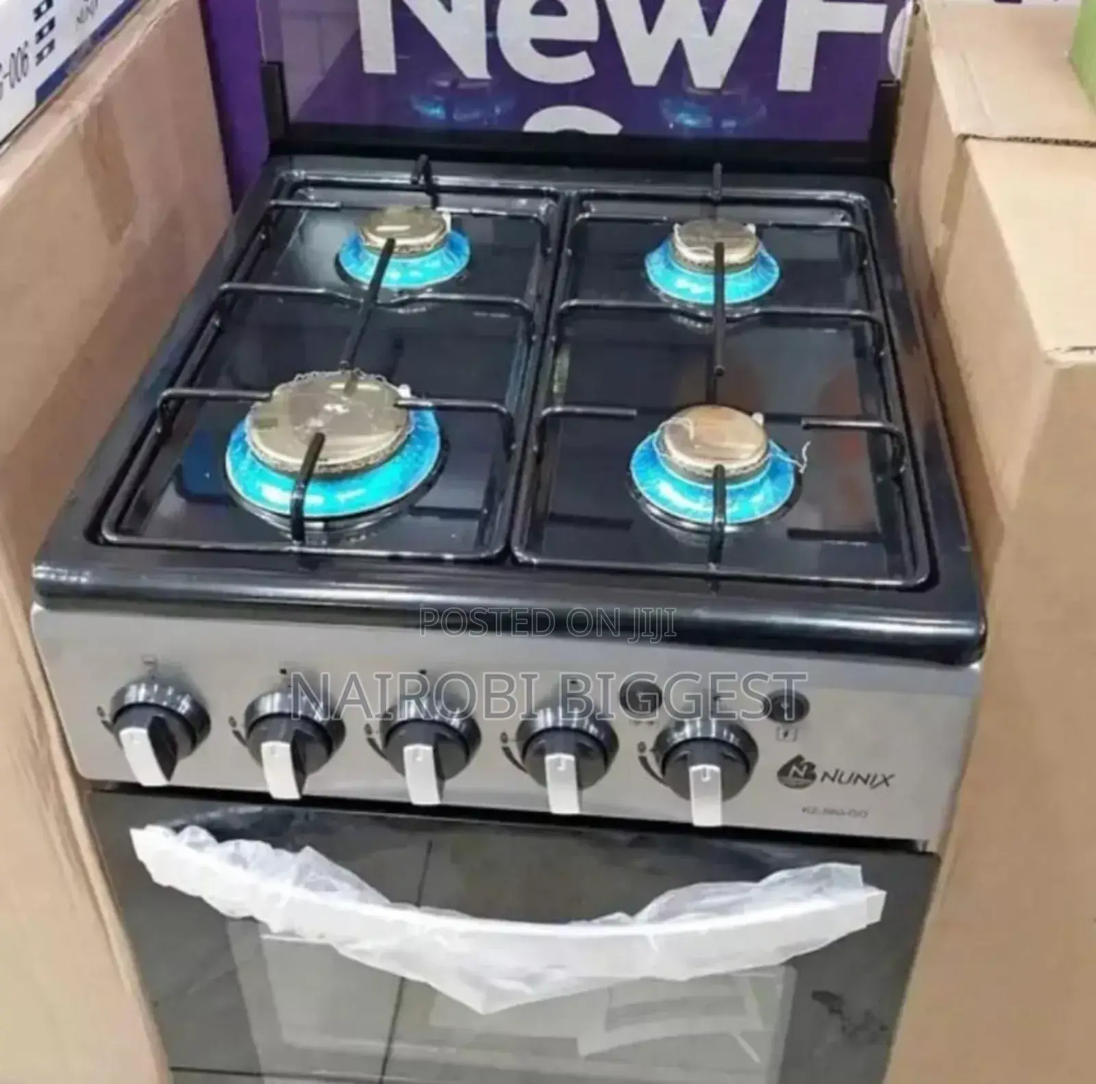 Nunix Full Gas Standing Cooker