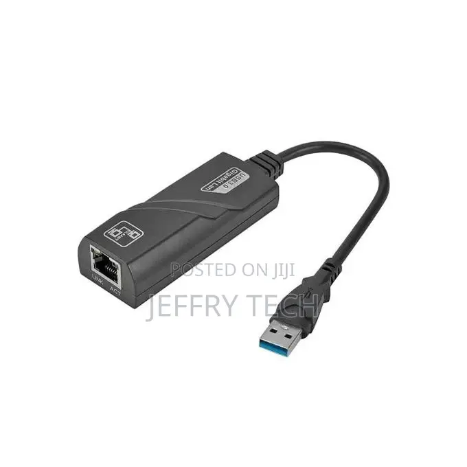  Gigabit Ethernet USB 3.0 to LAN RJ45 Wired Netwo