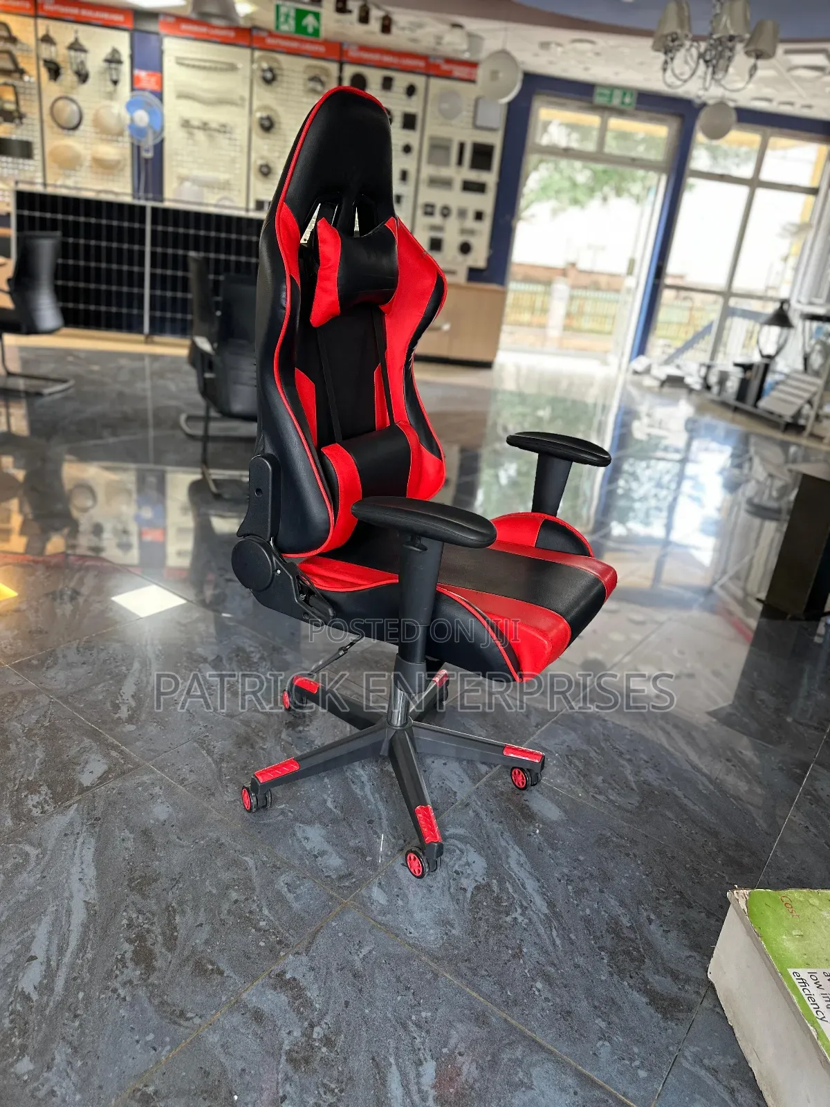 Executive Imported Leather Gaming Chair