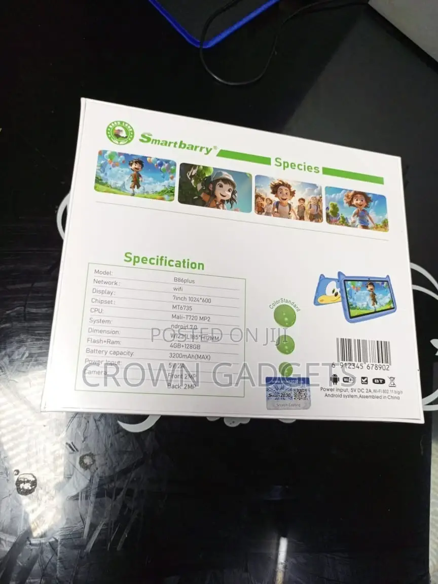 B86plus Smartbarry Kids Tablet for E-Learning