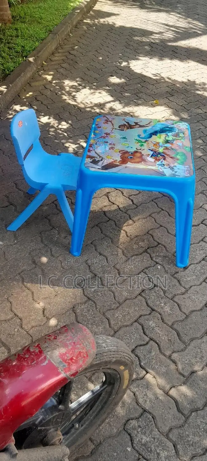 Plastic Baby Chair And Table