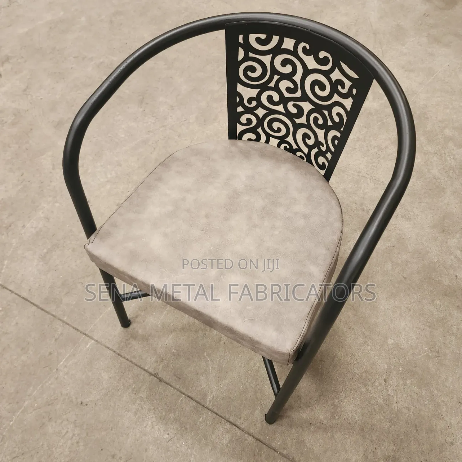 Restaurant Chairs With Laser Cut Pattern.