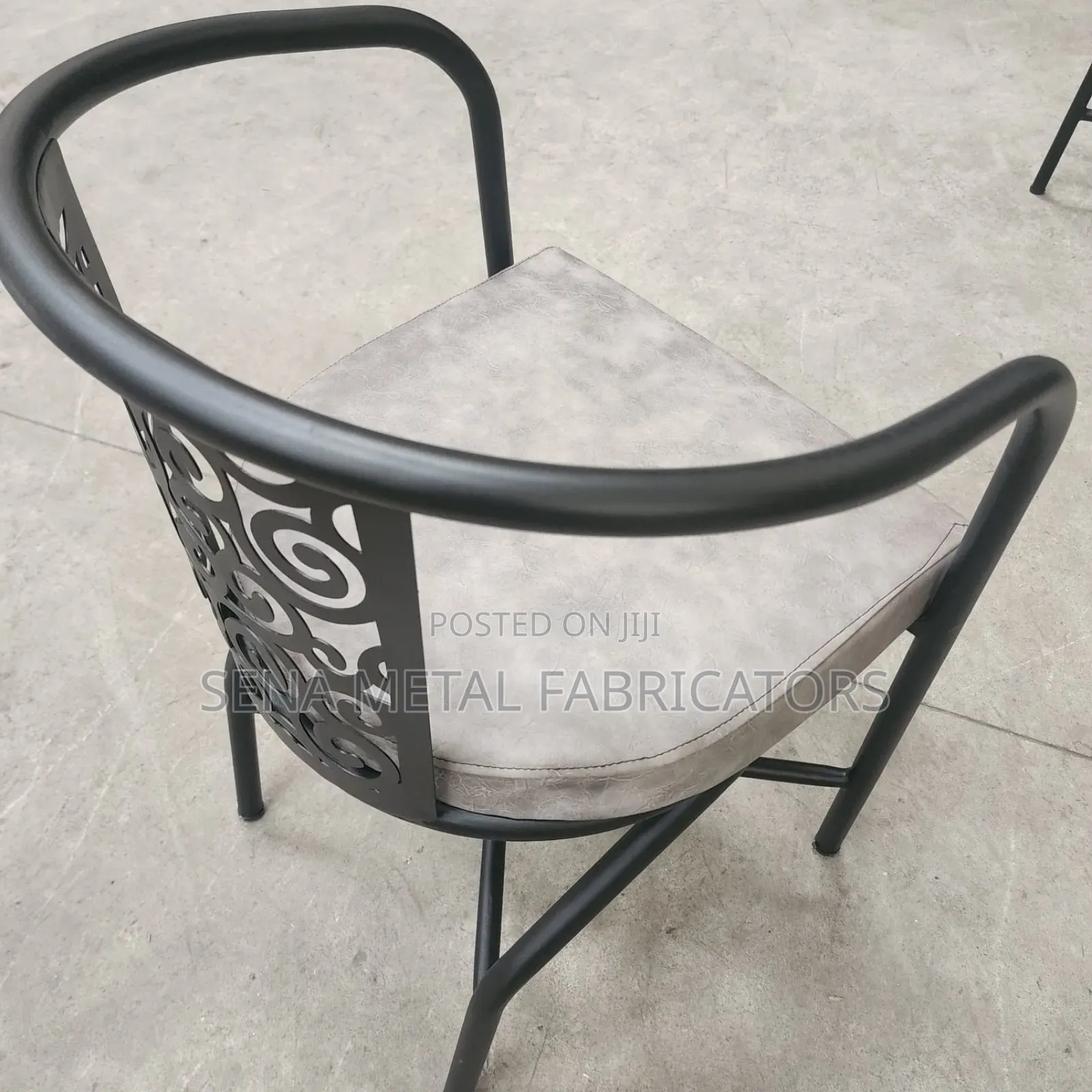 Restaurant Chairs With Laser Cut Pattern.