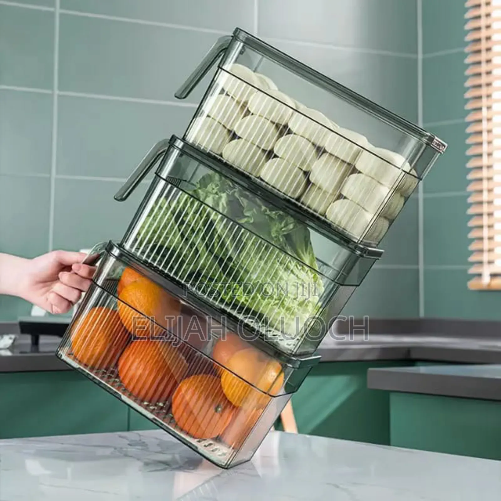 5litres Acrylic Refrigerator Storage Containers