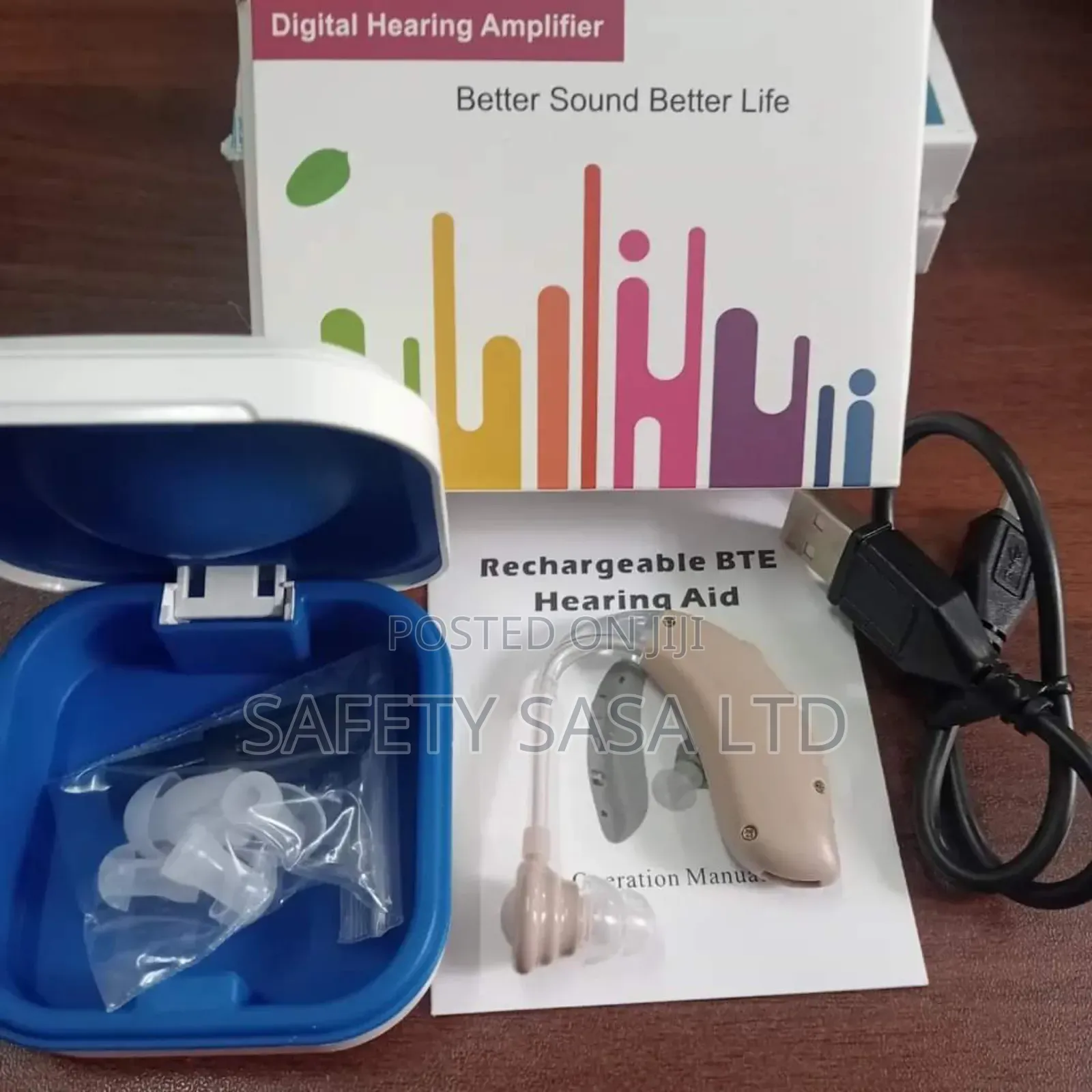 Digital Hearing Aid: Rechargeable Hearing Amplifiers G25