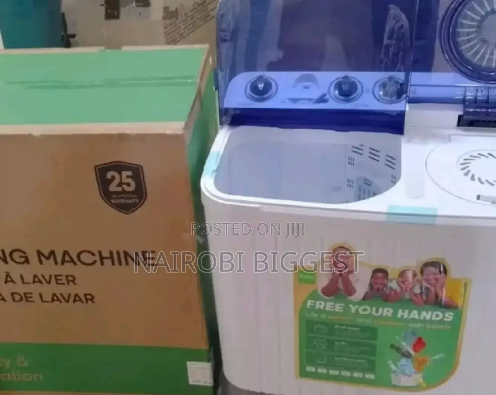 Syinix Twin Tub 10kg Washing Machine