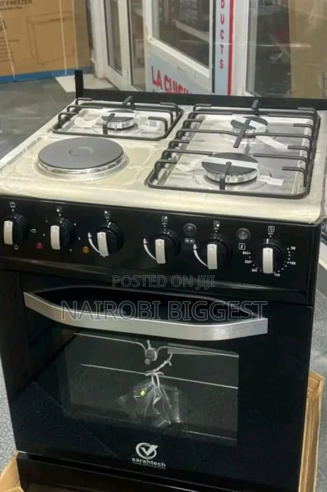 Saratech 60 By 60 Cooker 3gas+1 Electric