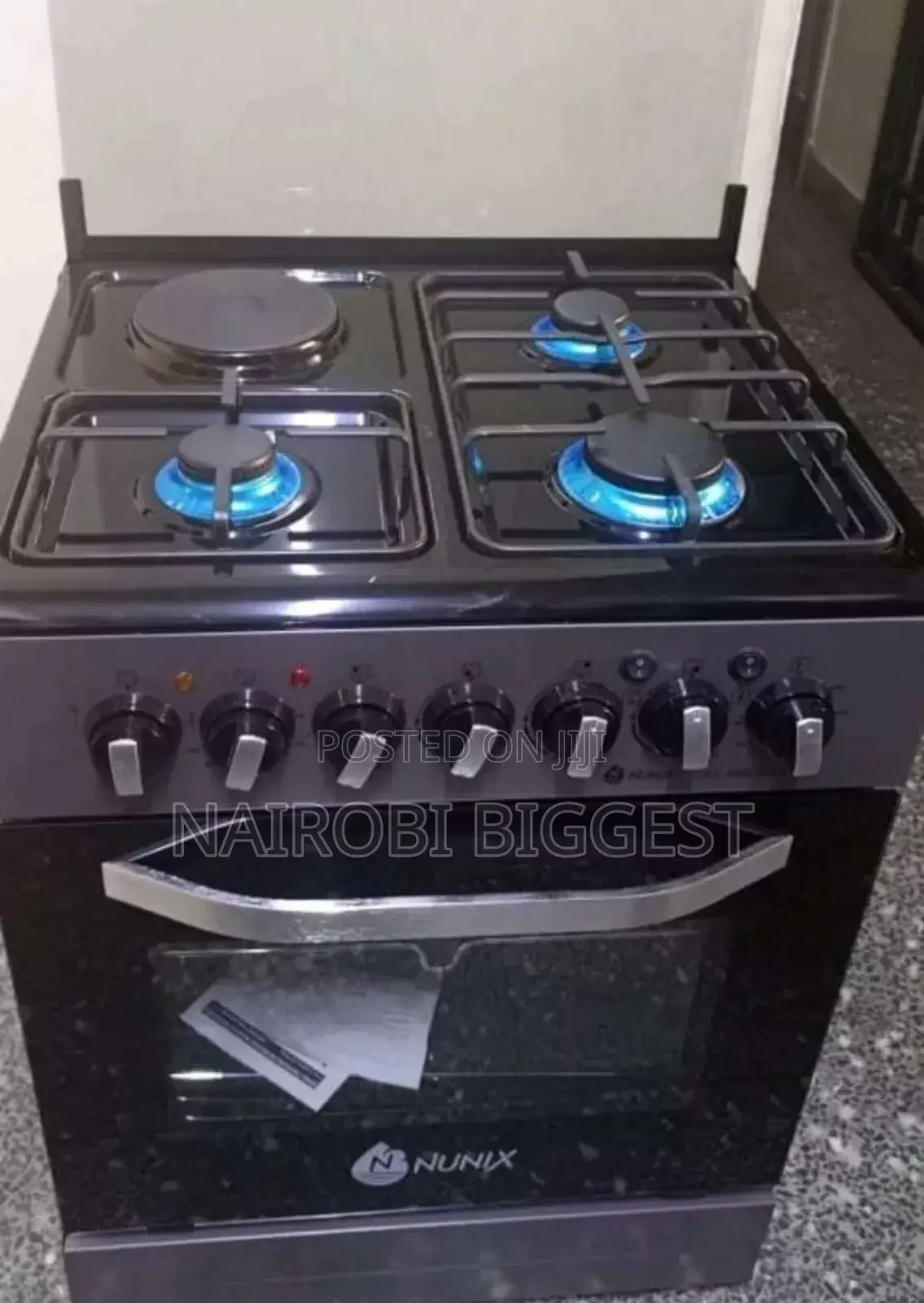 Nunix 60×60 : 3+1 Standing Cooker