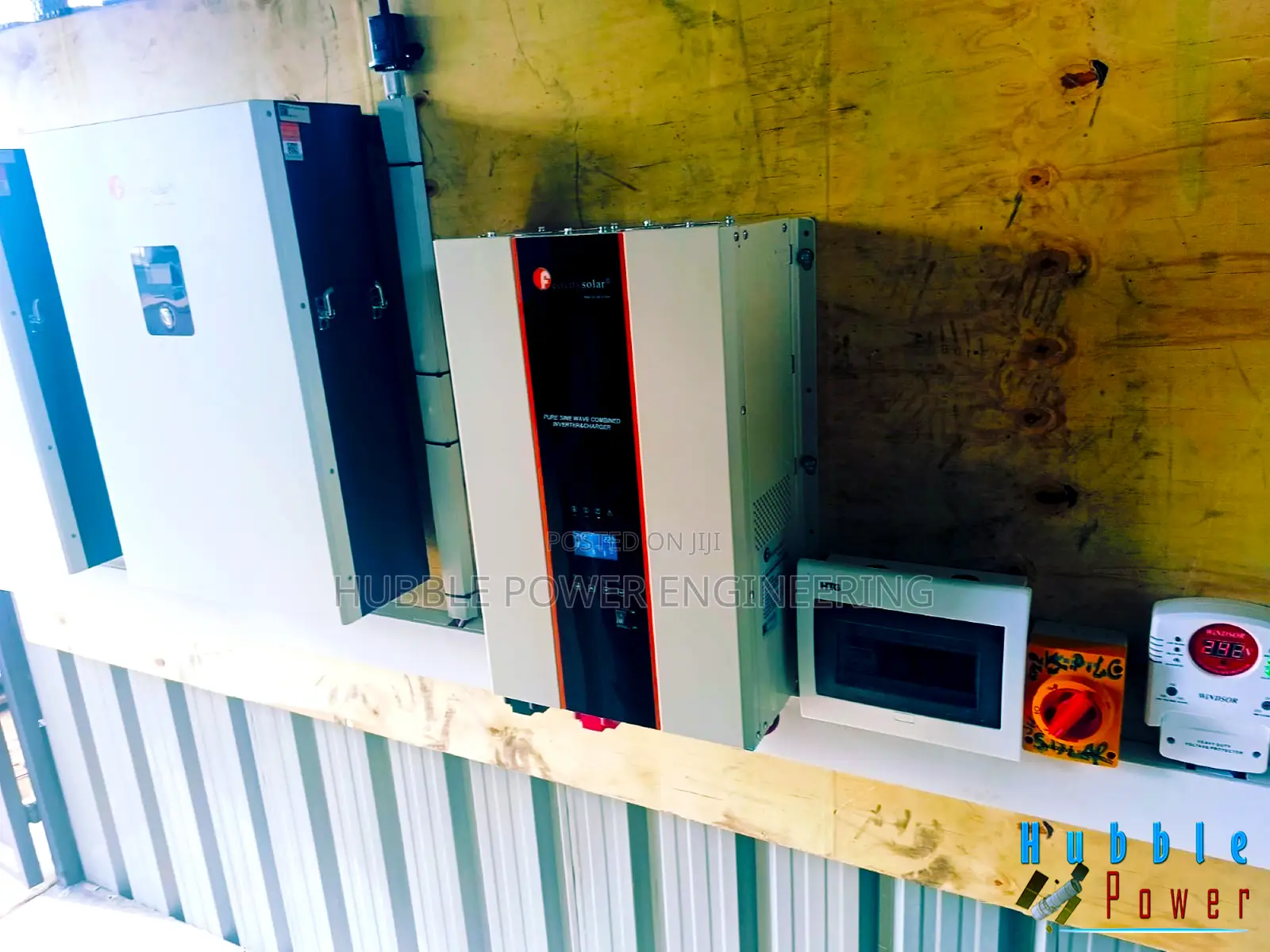 5.5kwp Peak Power Coupled to 20kwh Lifepo4 Battery