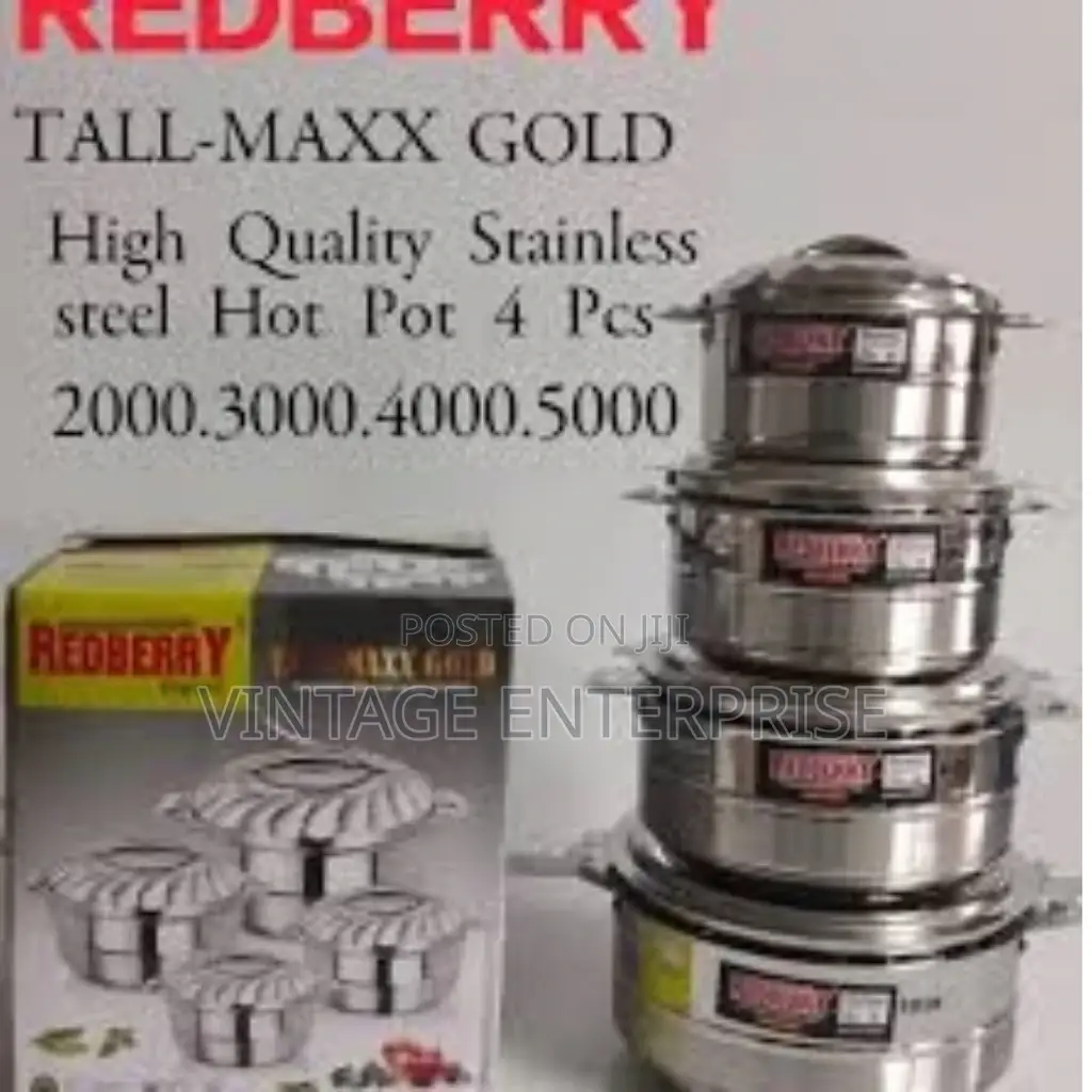 Redberry Premium Stainless Steel Insulated Hotpot• √
