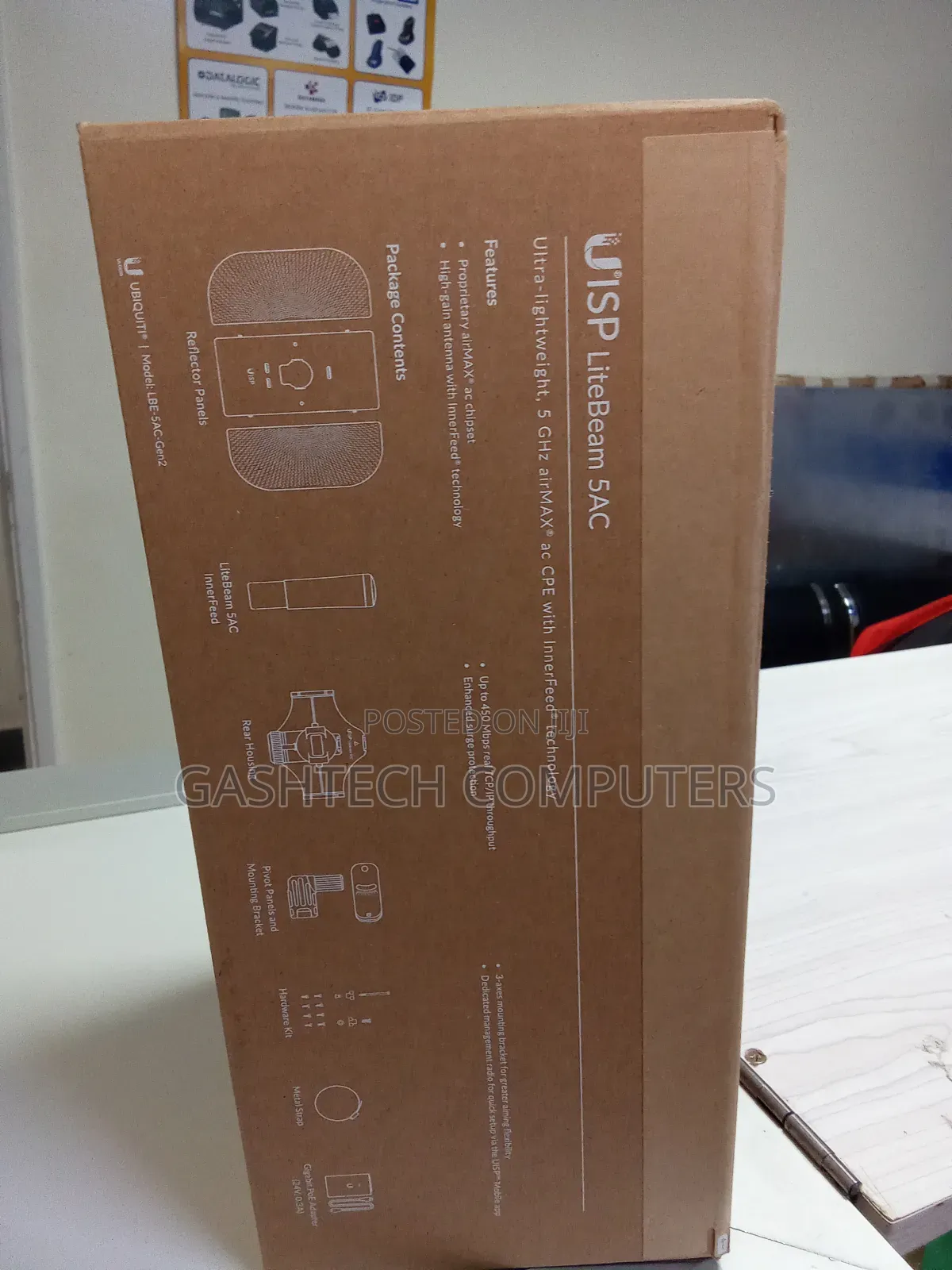 Lbe-5ac-Gen2(Ubiquiti Airmax Litebeam)Gen 2 5ac 5ghz Gen2!!