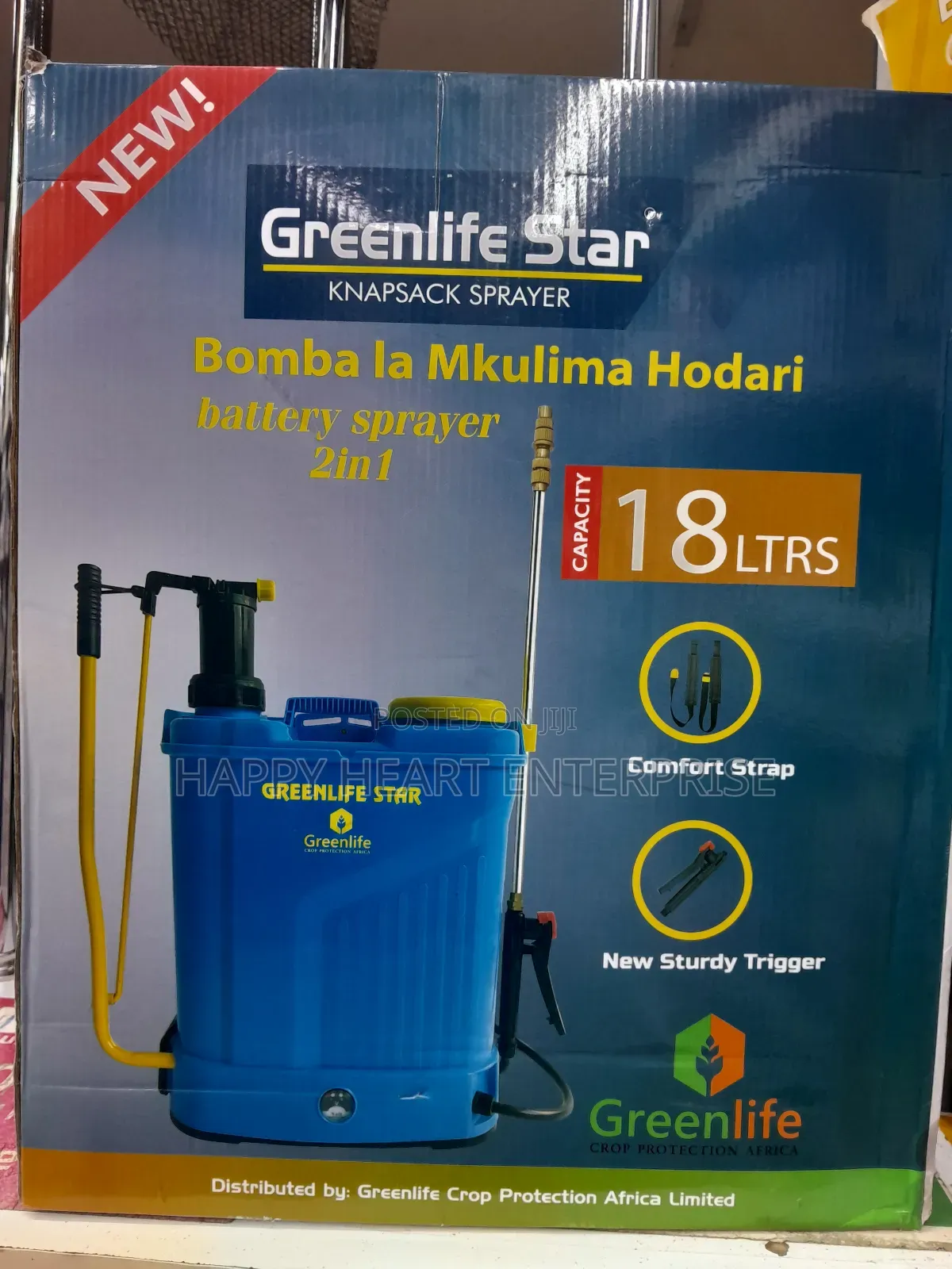 Greenlife Star Eletric Knapsack 18litres High Quality