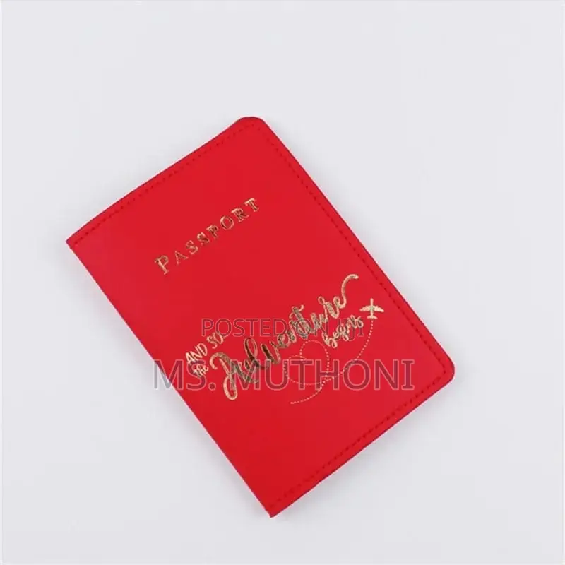 High Quality Trendy PU Leather Passport Cover/Holder*