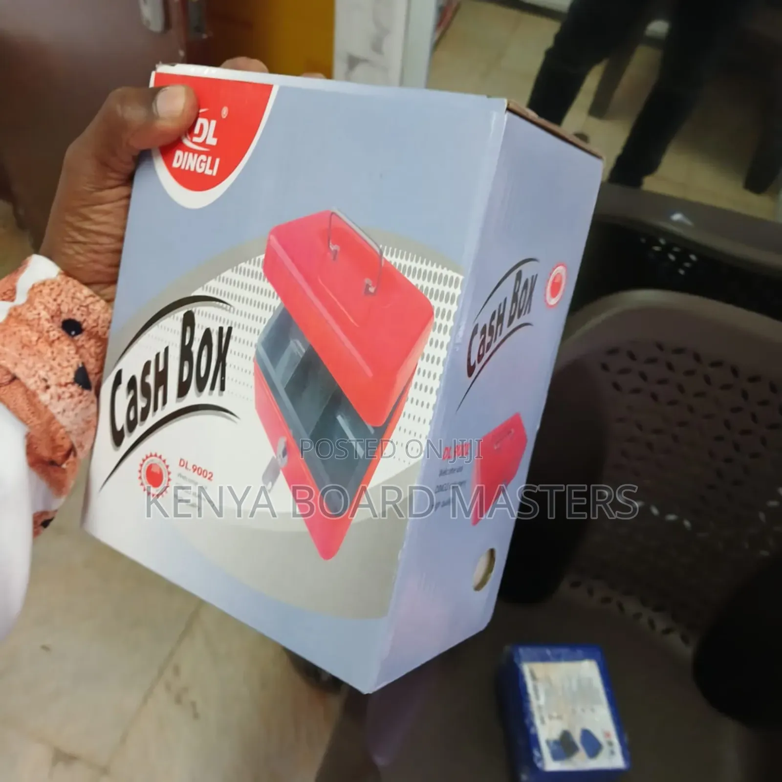 Metallic Retail Cash Box. Money Box Money Box