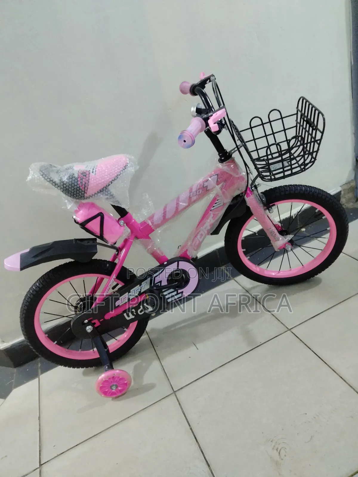 Siz16" Bike for Kids With Adjustable Seat