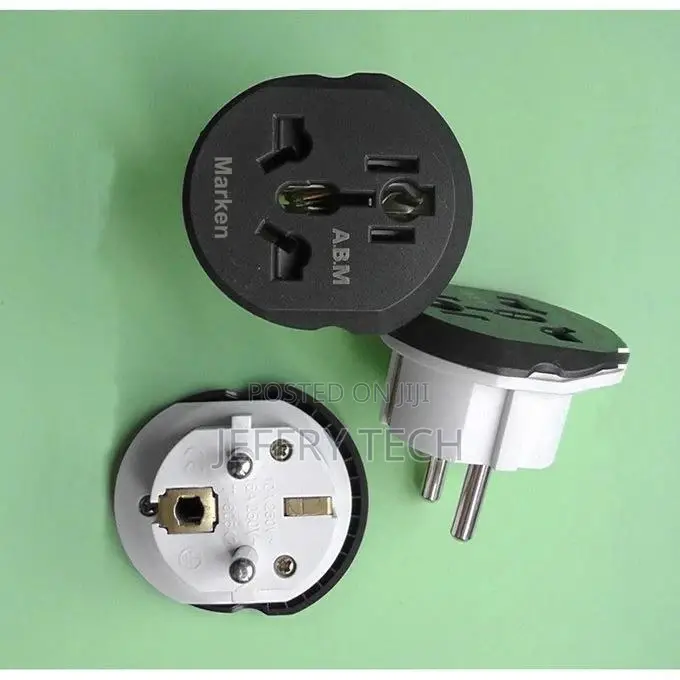 US Plug to French Plug Adapter