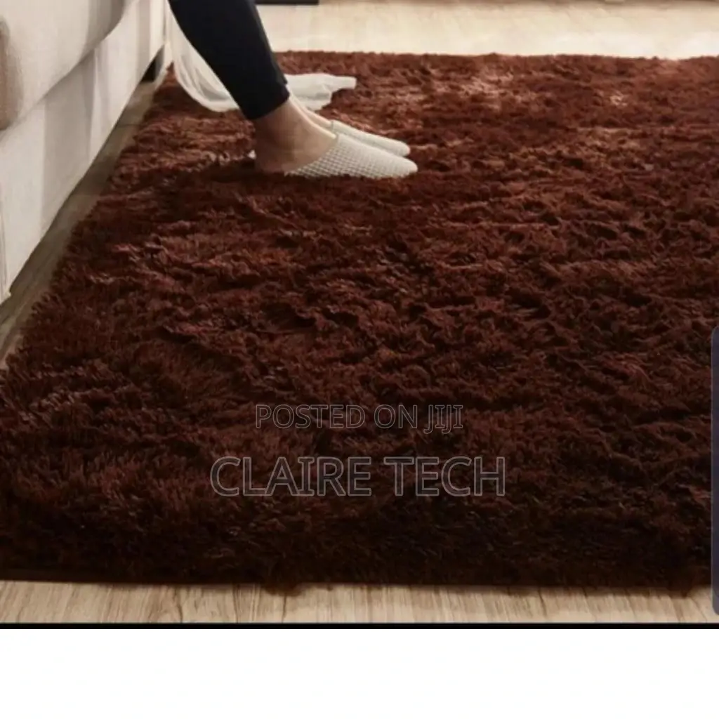 Brown 5*8 Fluffy Carpet Fluffy Carpet