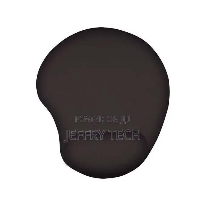 Gel Wrist Rest Mouse Pad – Black