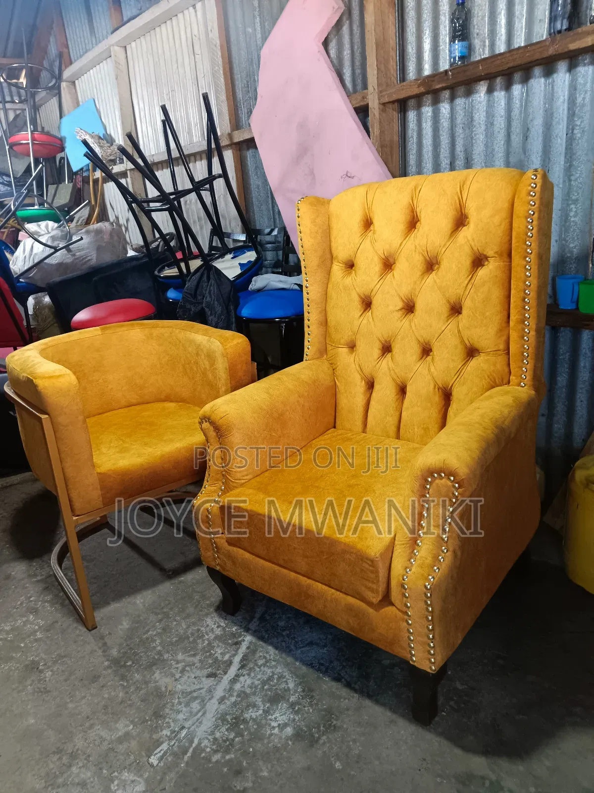 Pedicure Seat and a Manicure Seat 