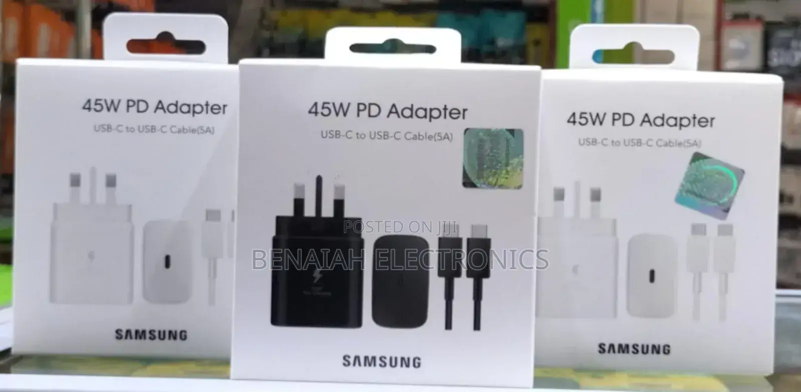 Samsung Charger.(45 Watts ) 45 Pd Adapter, Usb C to C Cable