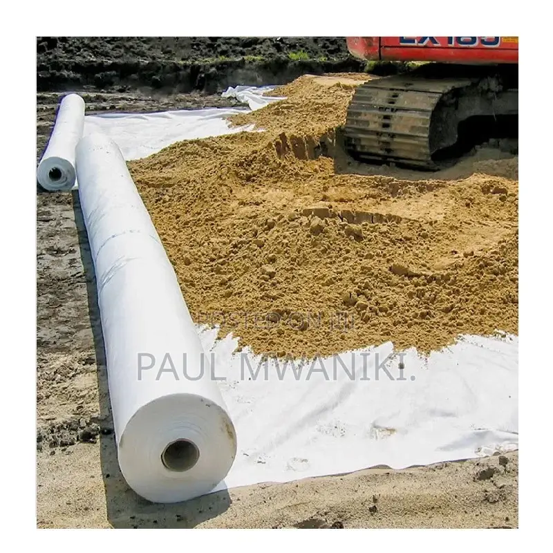 Nonwoven Filtration Geotextile Fabric PET Filament Geofabric