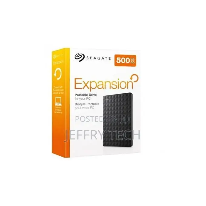 Seagate SEAGATE Expansion External Hard Drive - 500GB - Blac