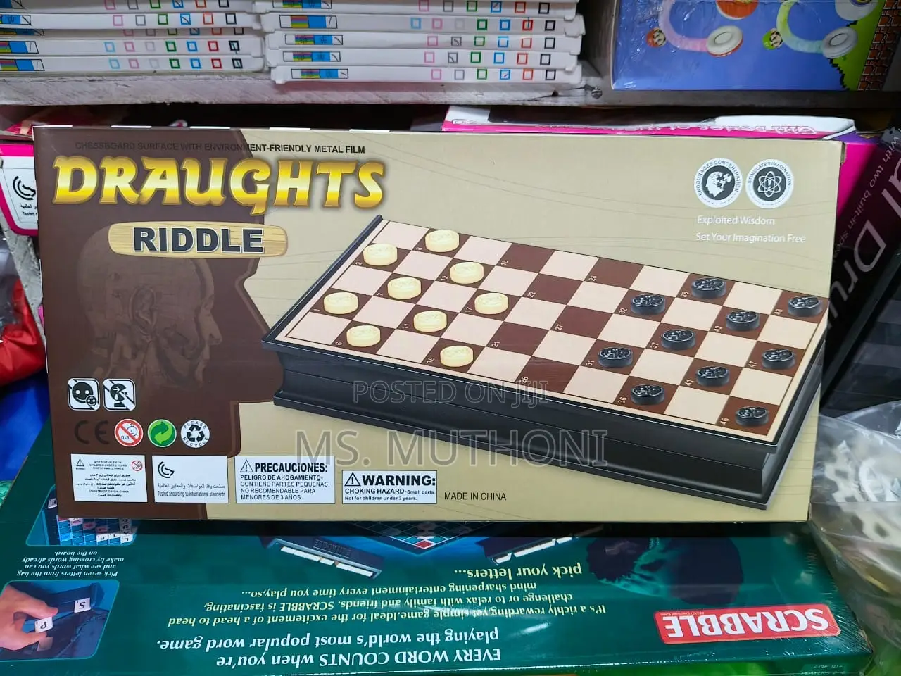 Draughts / Checkers Riddle