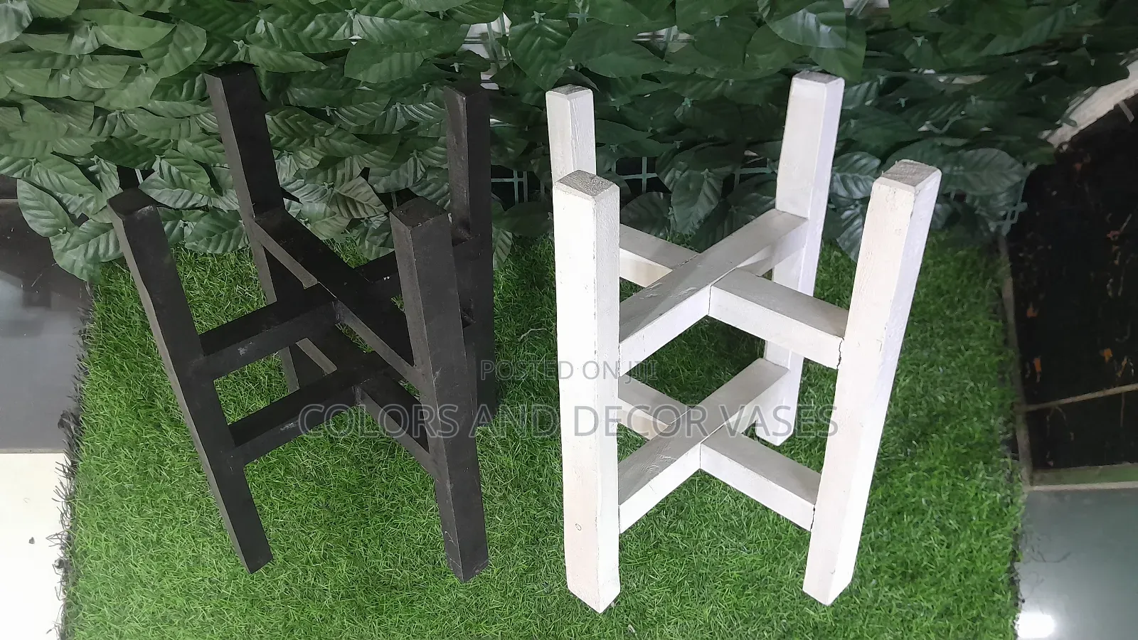 Wooden Stands Garden Decor