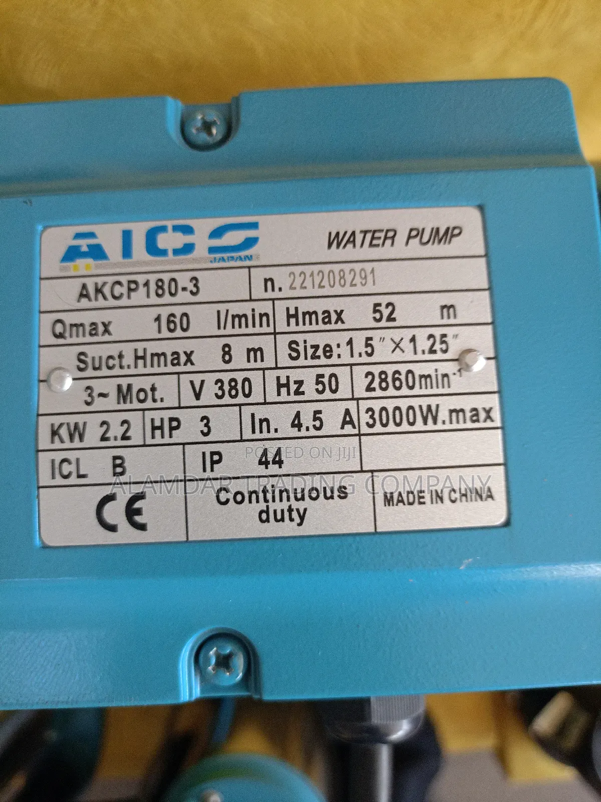 Booster Water Pump
