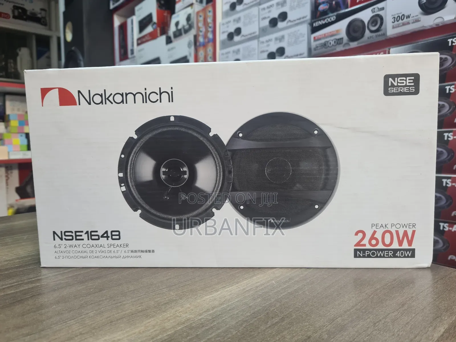 6 Inch Nakamichi Midrange Speakers- A Pair