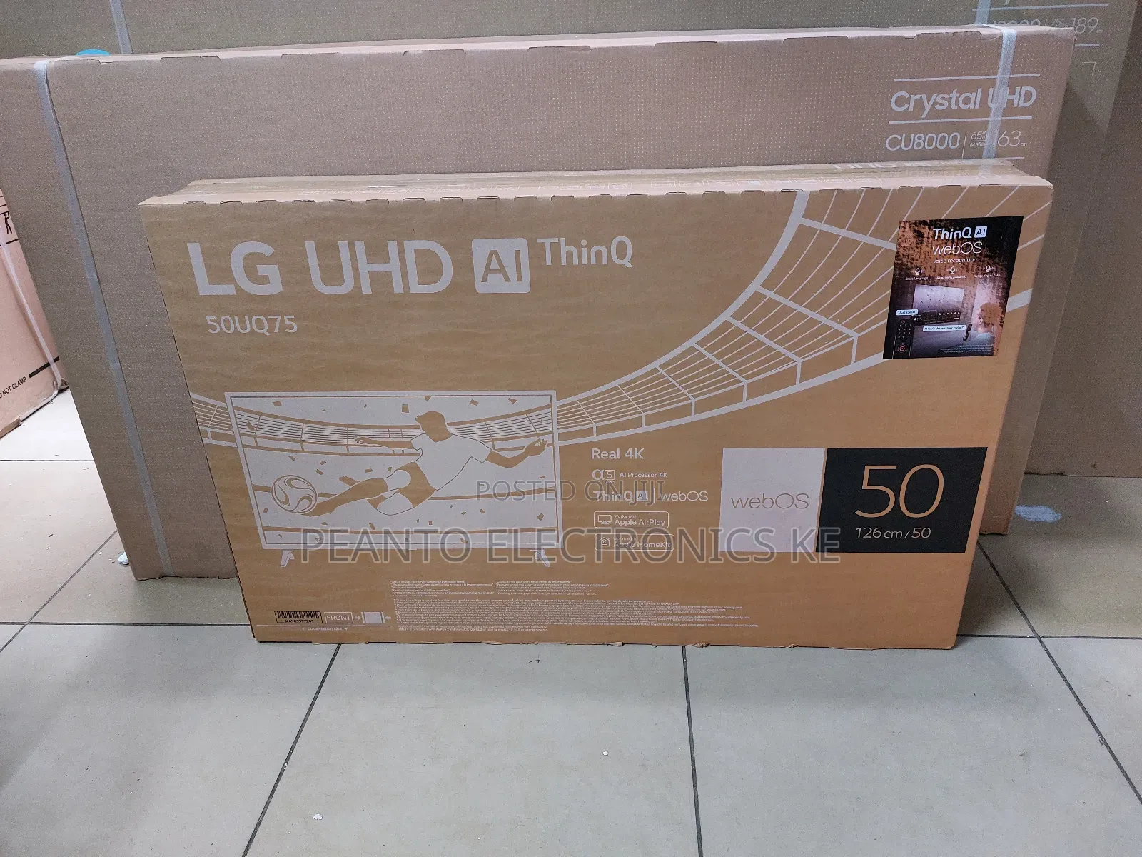 LG 50′′ Smart 50UQ75006LG Led TV - Uhd Thinq