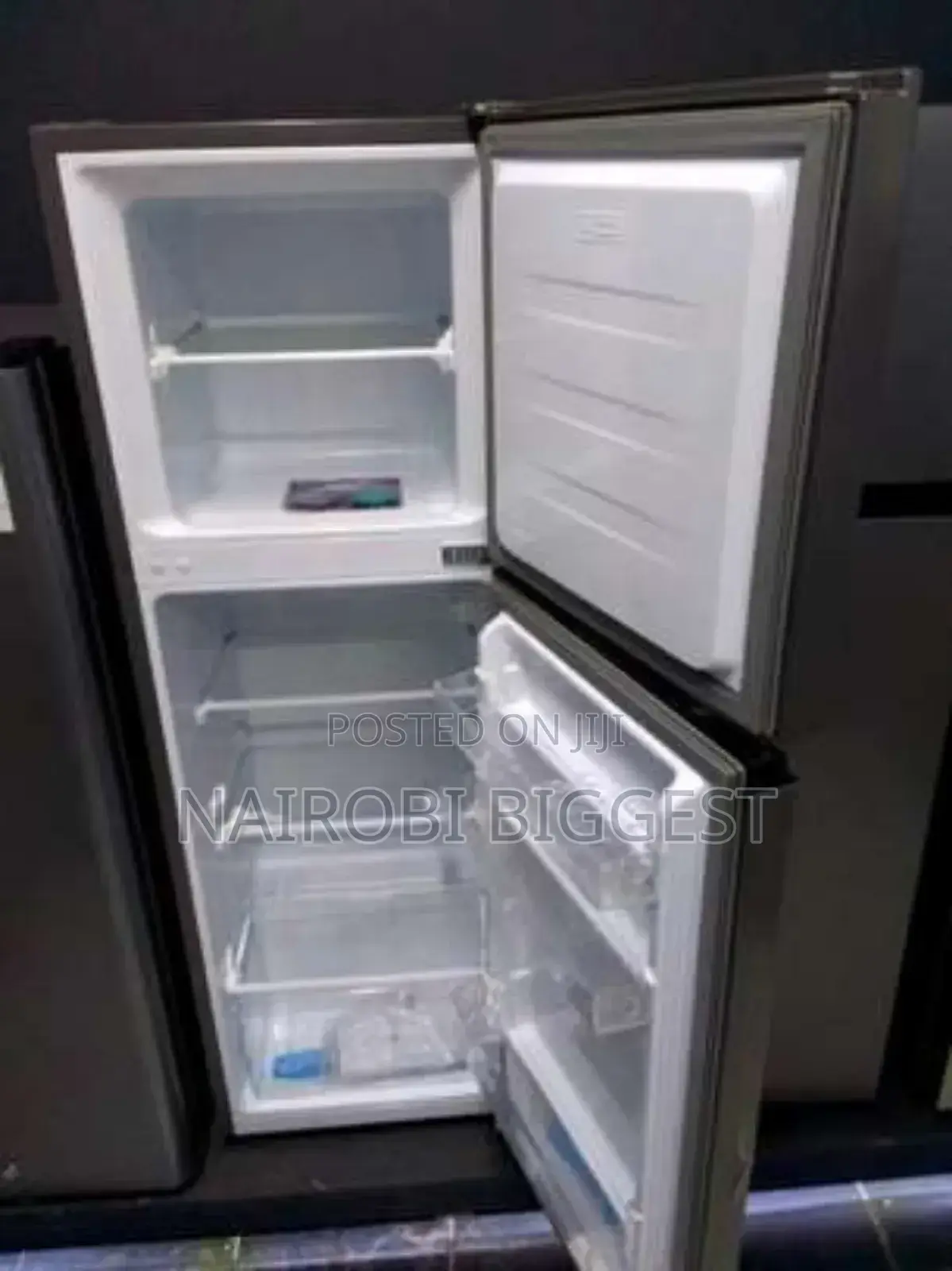 Hisense Silver 154l Double Door Energy Saver Fridge