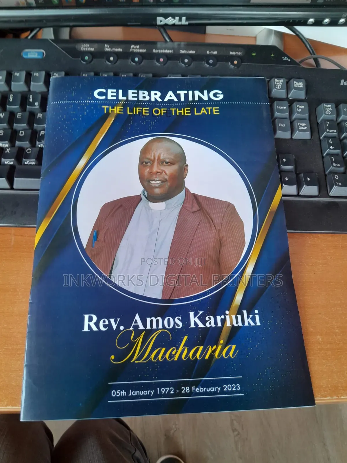 A3 Burial Eulogies Printing