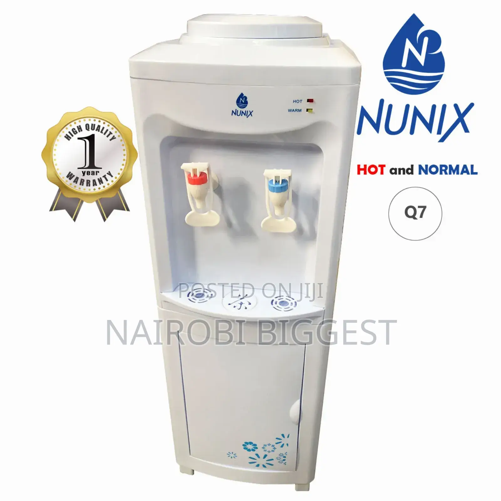 Nunix Q7 Hot And Warm Top Load Water Dispenser