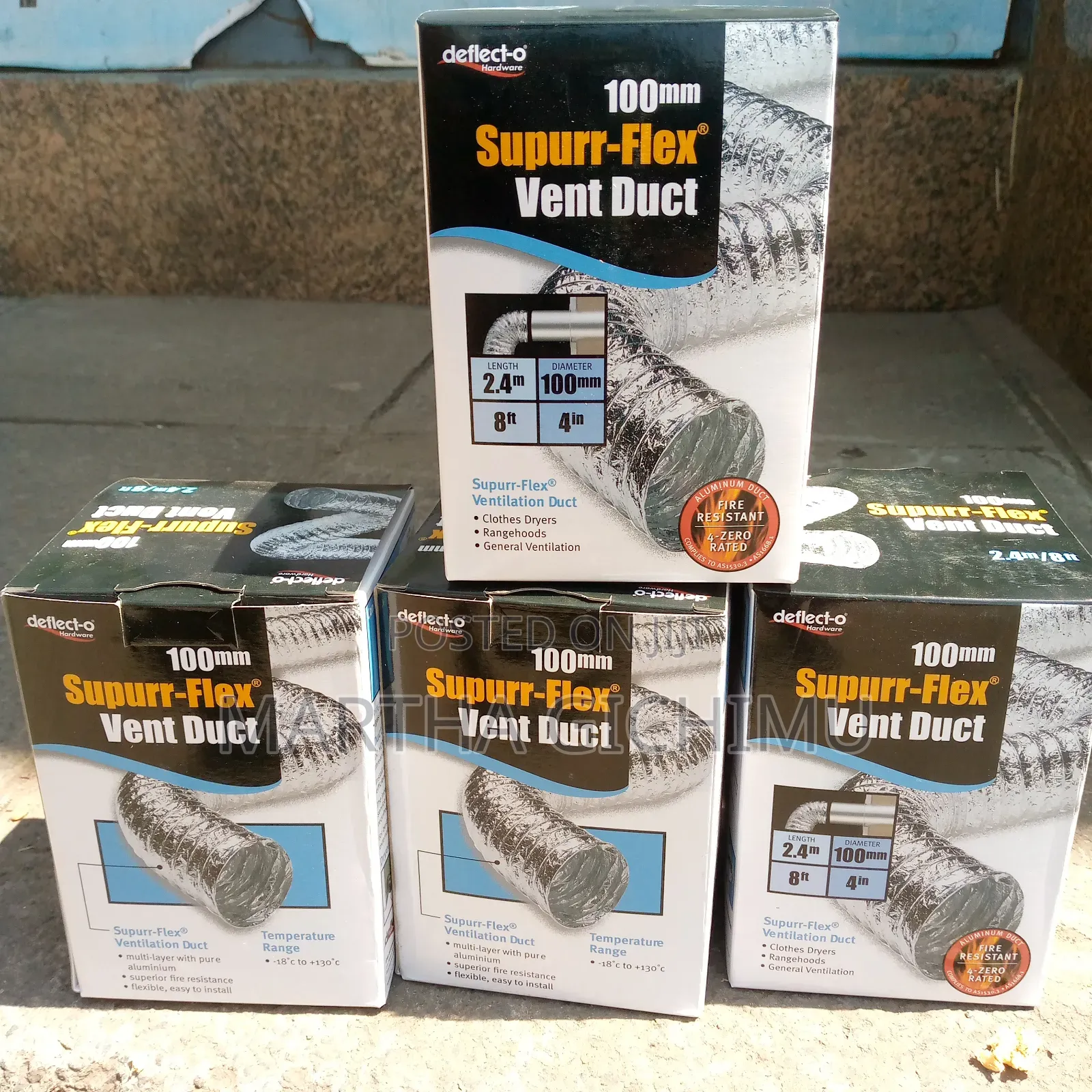 Vent Duct 4"