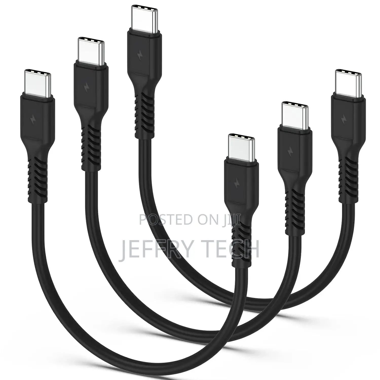 1ft USB C to C Cable Short, 3 Pack USB Type C to Type C Cabl