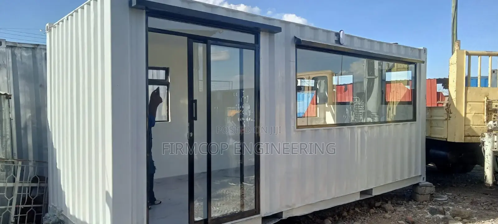 Container Office Fabrication Just a Call Away.