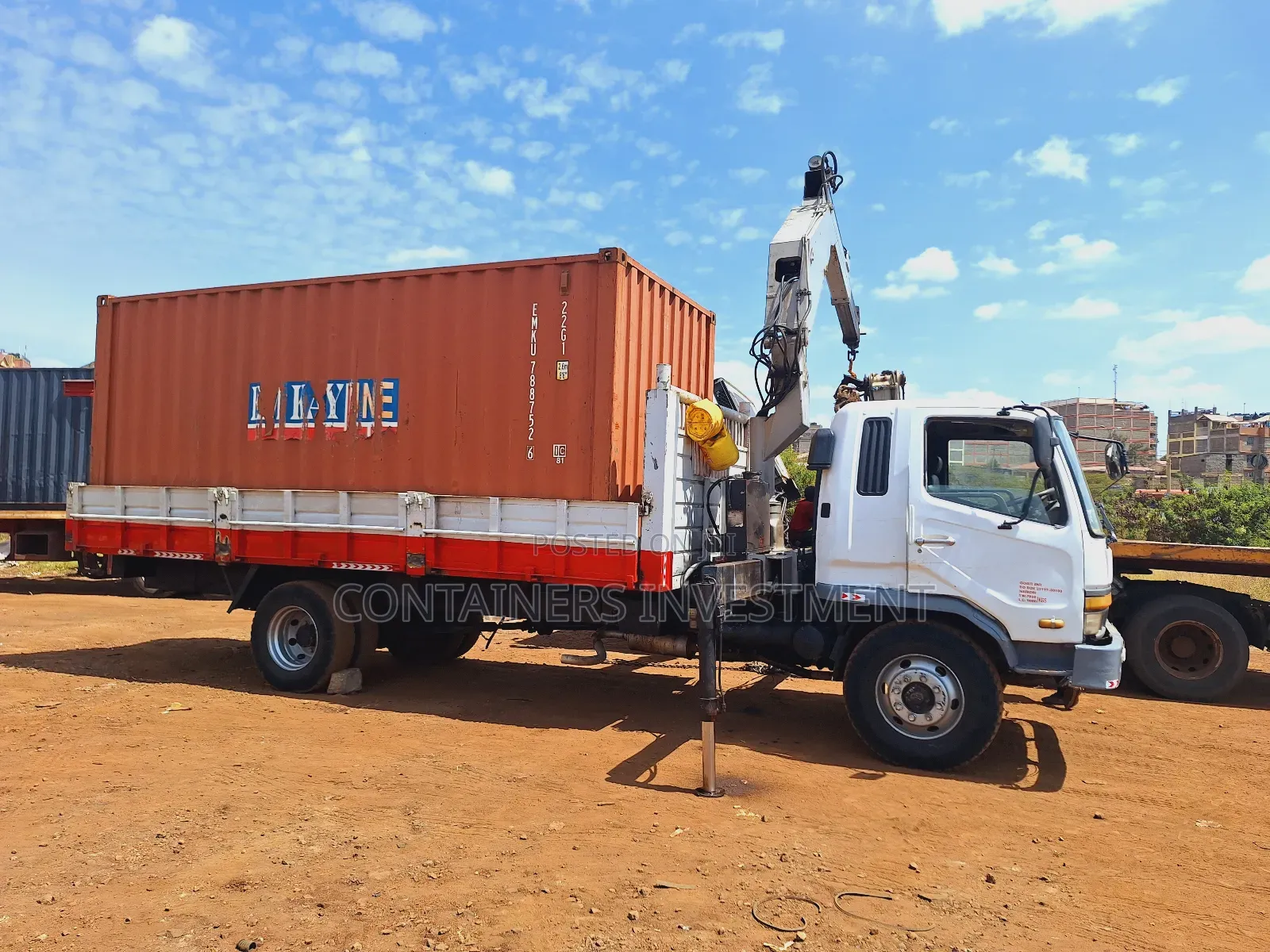 20fts Containers and Delivery Services Offered.
