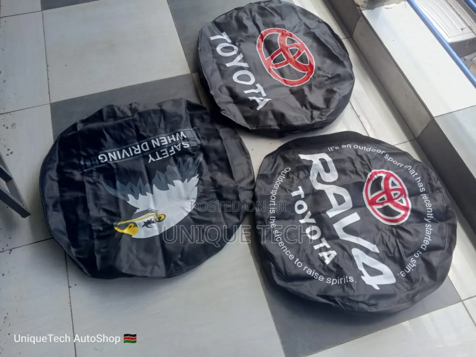 Branded Spare Tyre Wheel Covers