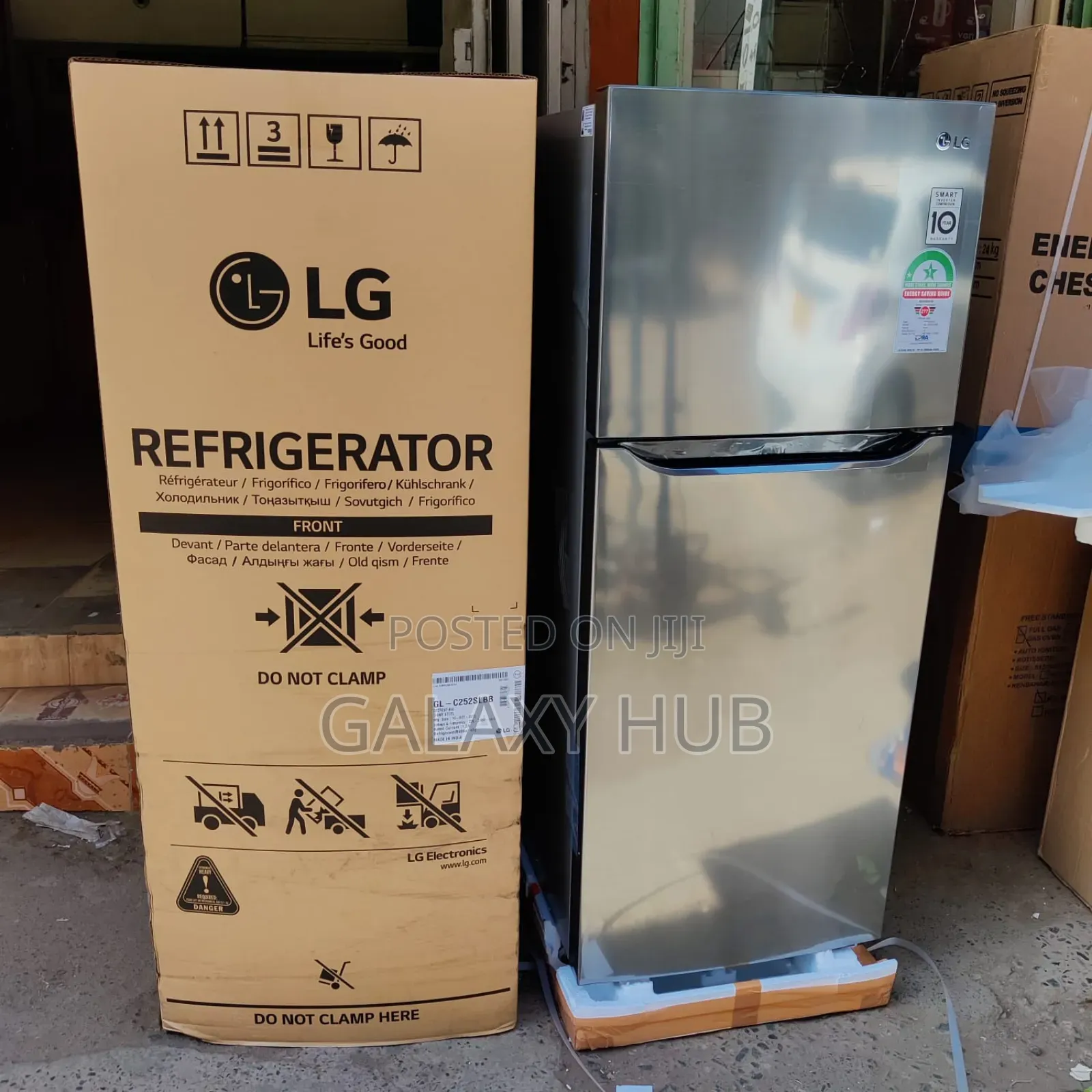 *Lg Double Door Fridge 234litre Total No Frost Refrigerator
