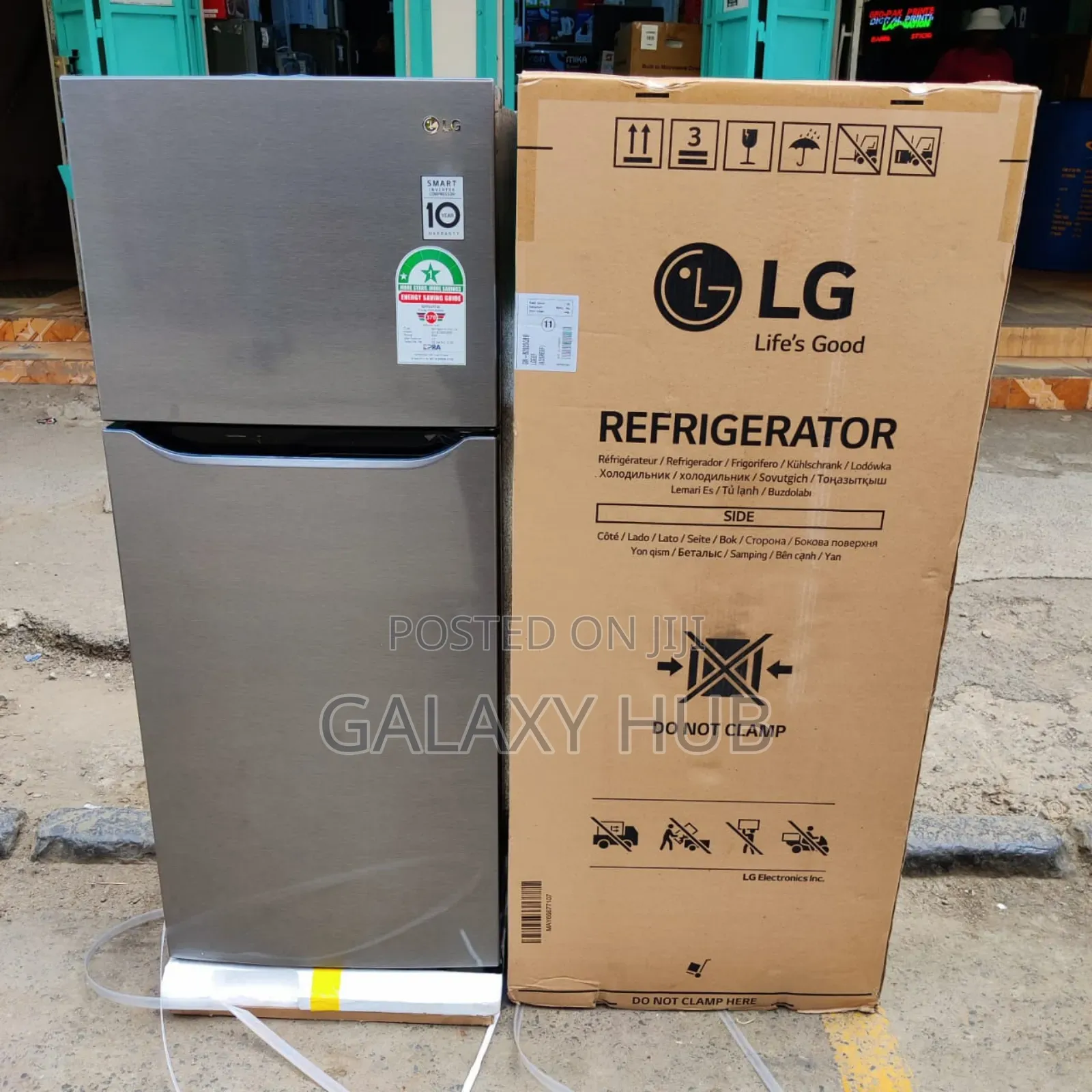 Lg Fridge Double Door 187litre Refrigerator Top Freezer