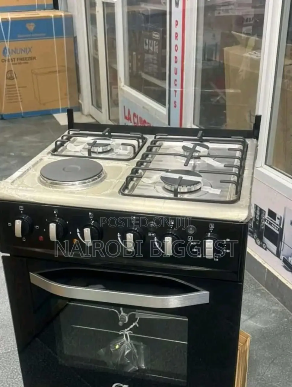 Volsmart 3gas+1electric 60×60 Standing Cooker
