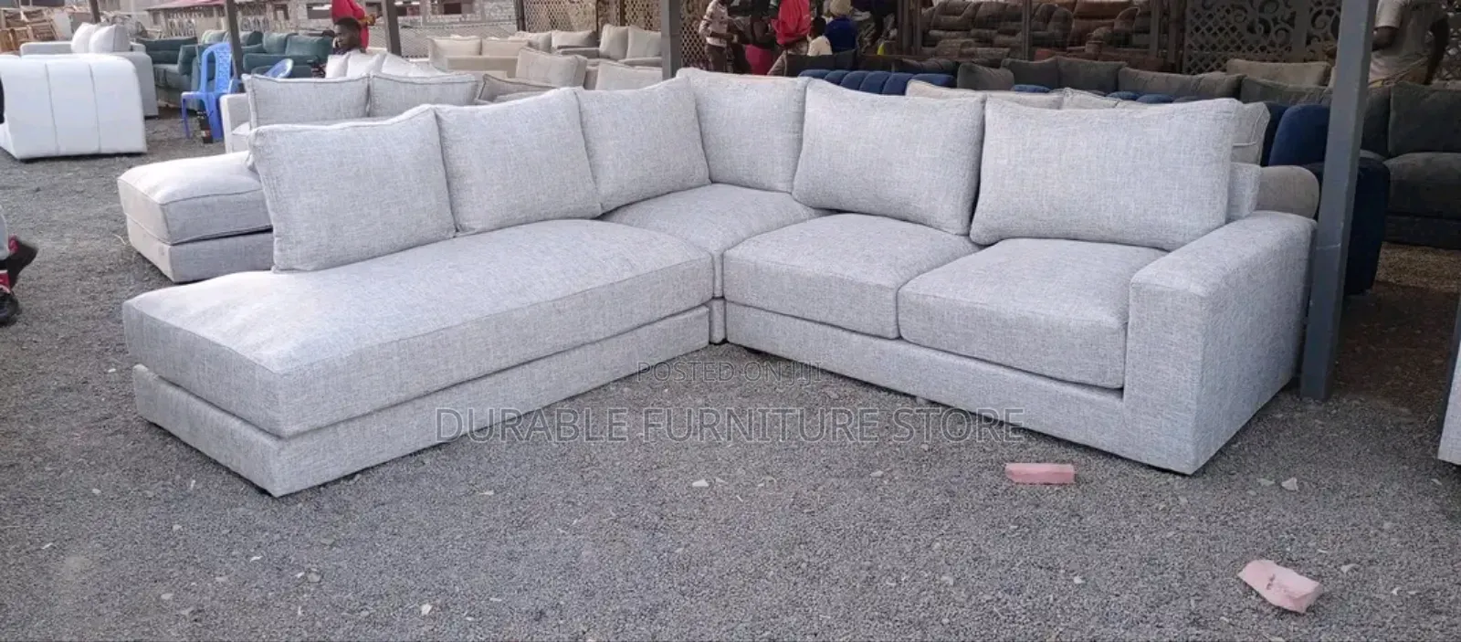 6 Seater Sofa With Center Piece