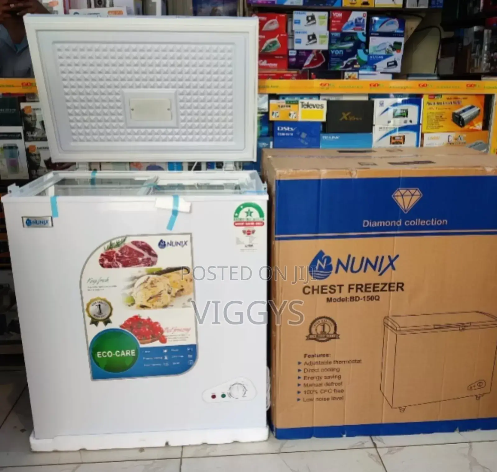 Nunix 150 Litres Chest Freezer Nunix Chest Freezer 150 Litre